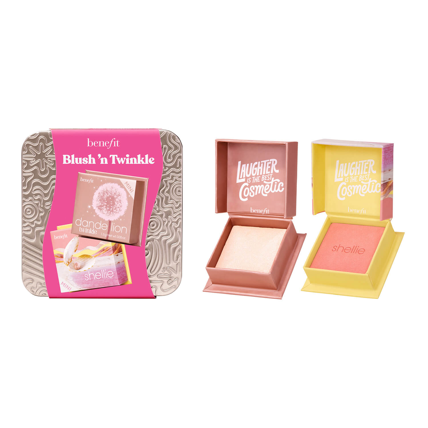 BLUSH 'N TWINKLE (D&Uacute;O DE MINI RUBOR SHELLIE E ILUMINADOR MINI DANDELION TWINKLE)